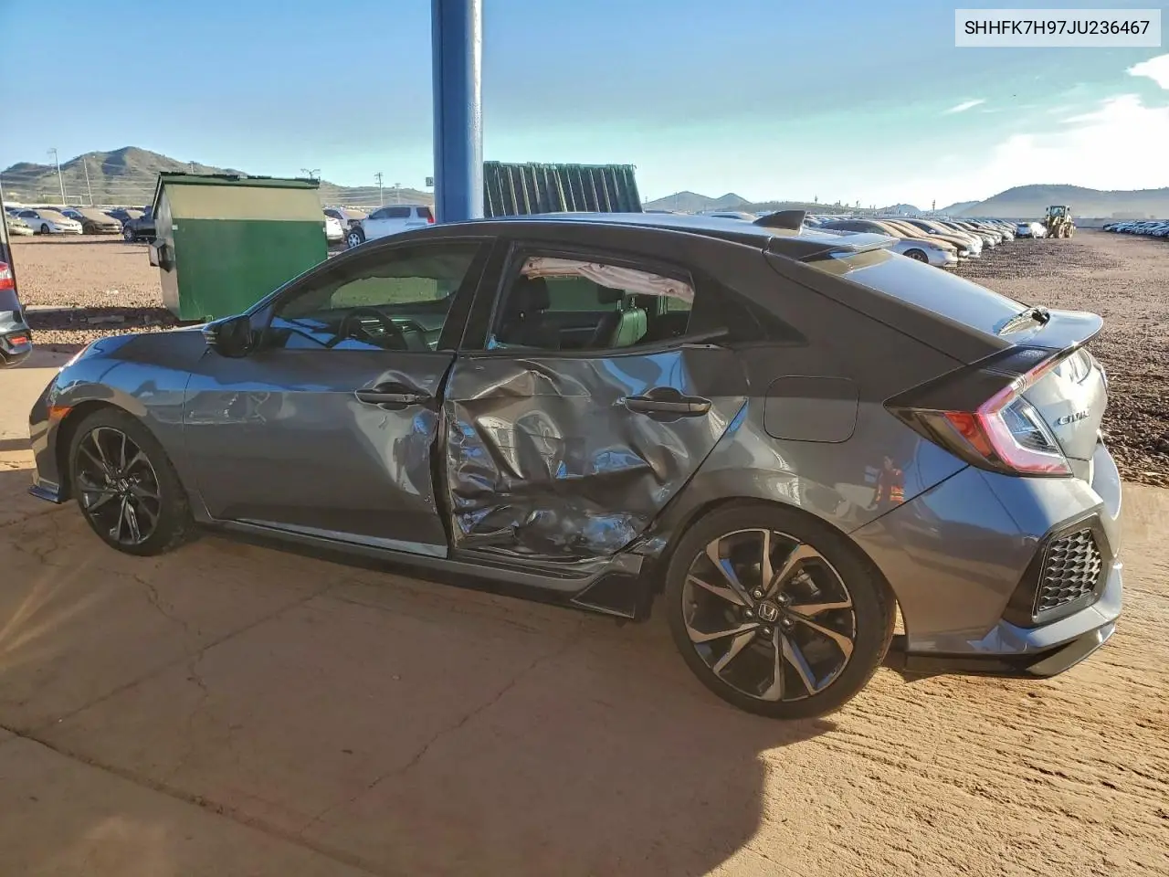SHHFK7H97JU236467 2018 Honda Civic Sport Touring