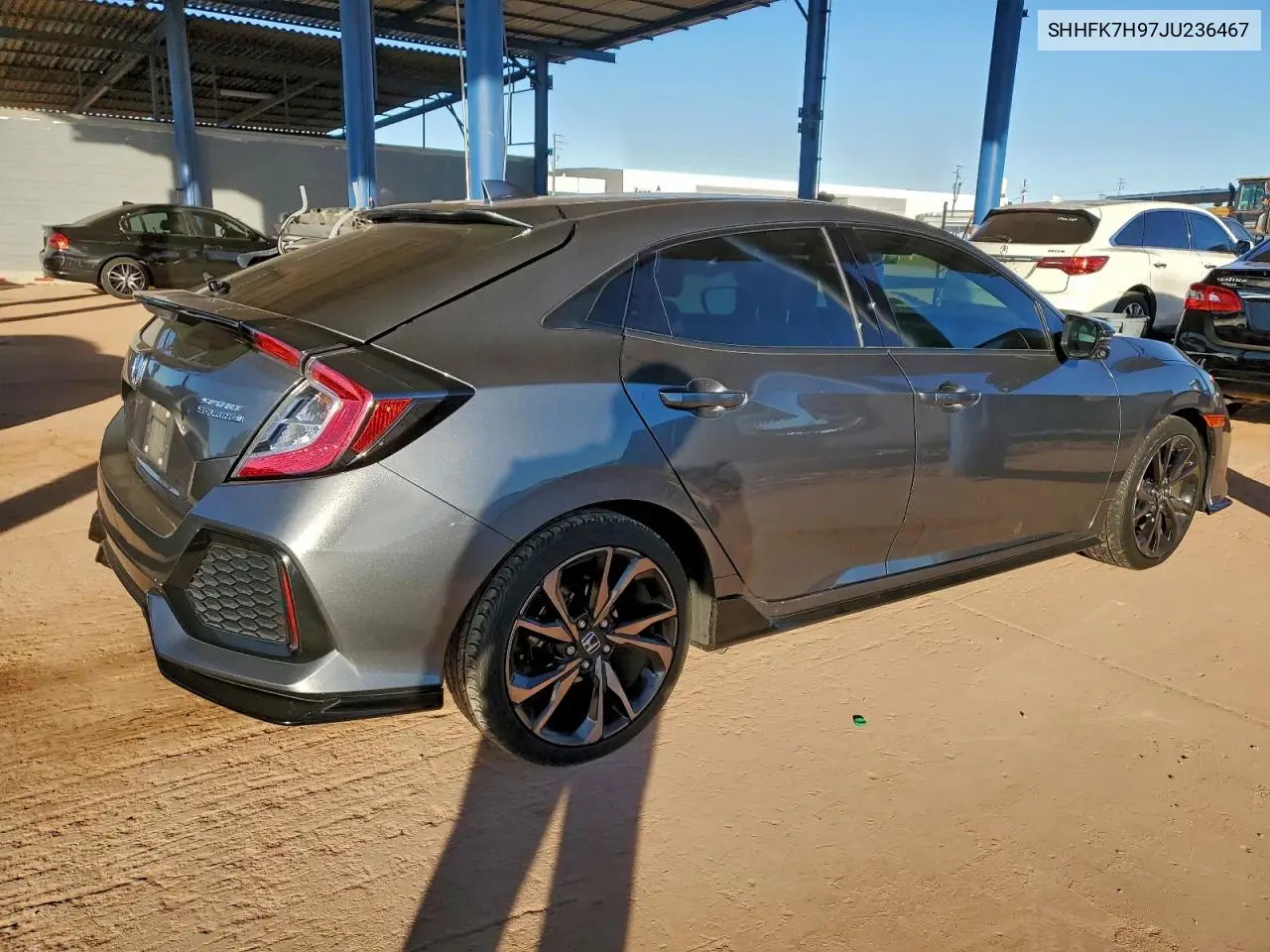 SHHFK7H97JU236467 2018 Honda Civic Sport Touring