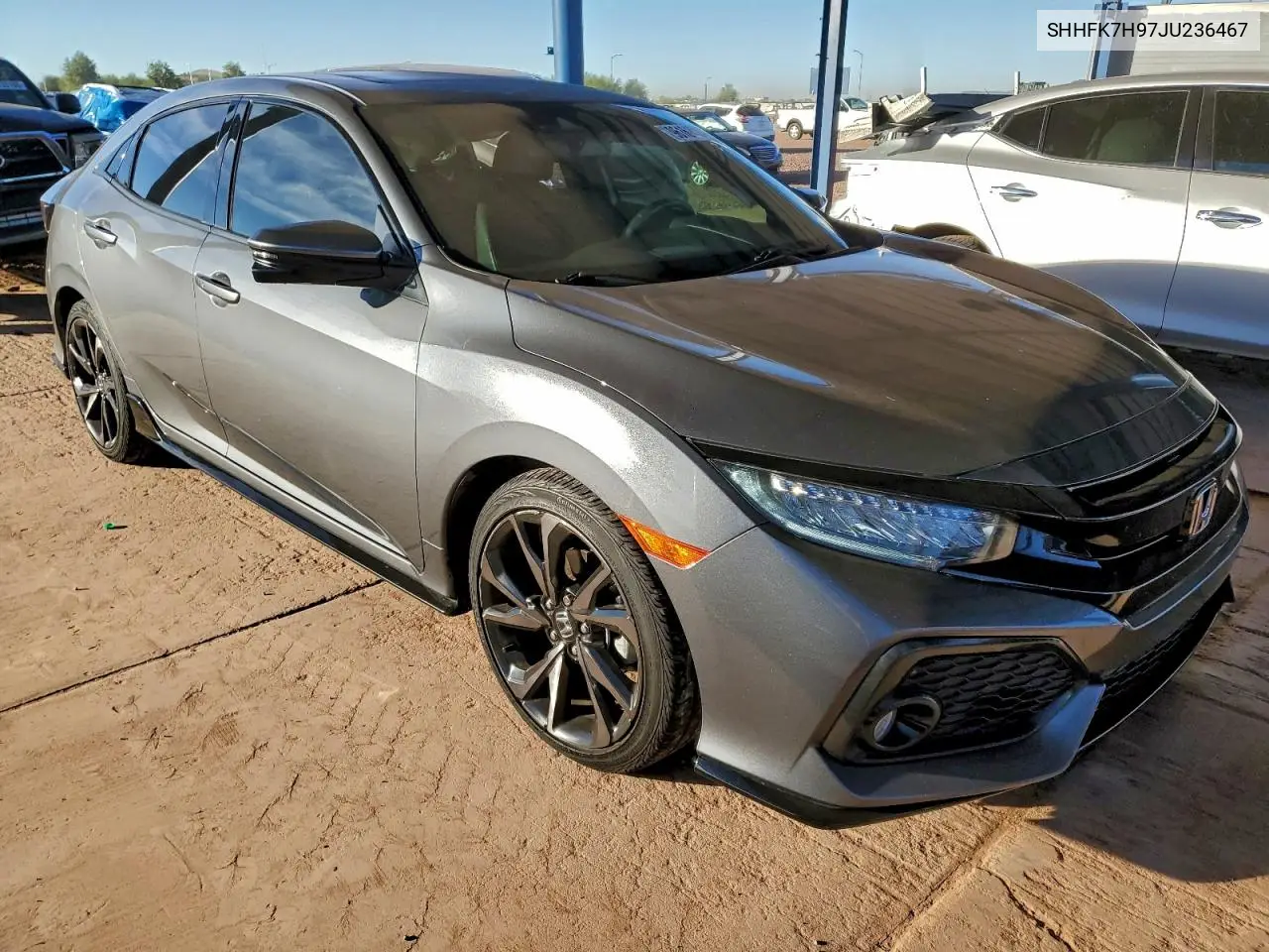 SHHFK7H97JU236467 2018 Honda Civic Sport Touring