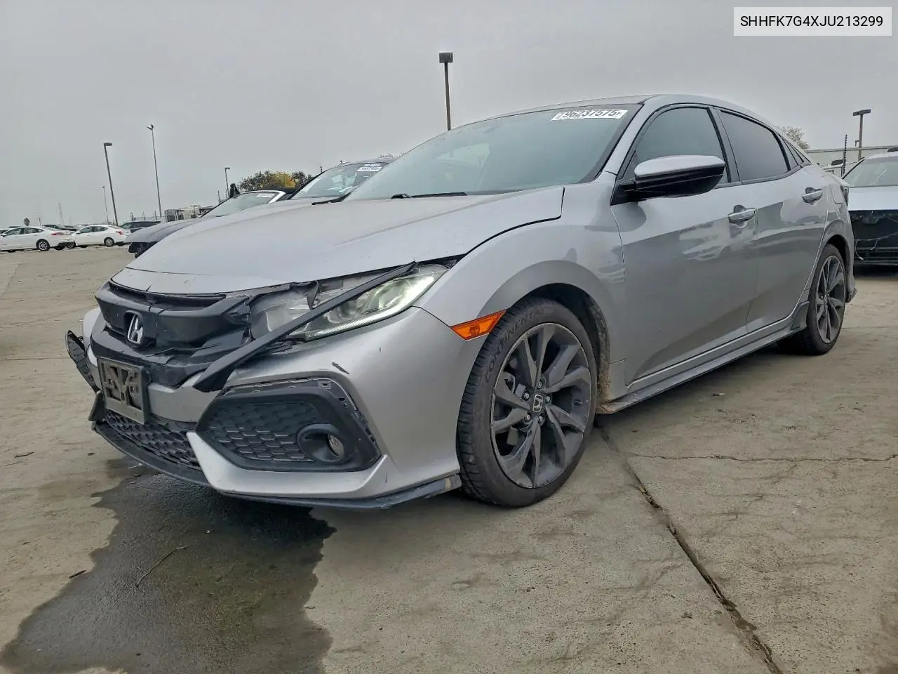SHHFK7G4XJU213299 2018 Honda Civic Sport