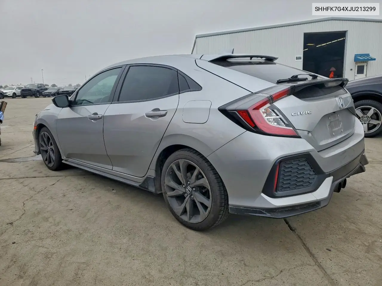 SHHFK7G4XJU213299 2018 Honda Civic Sport