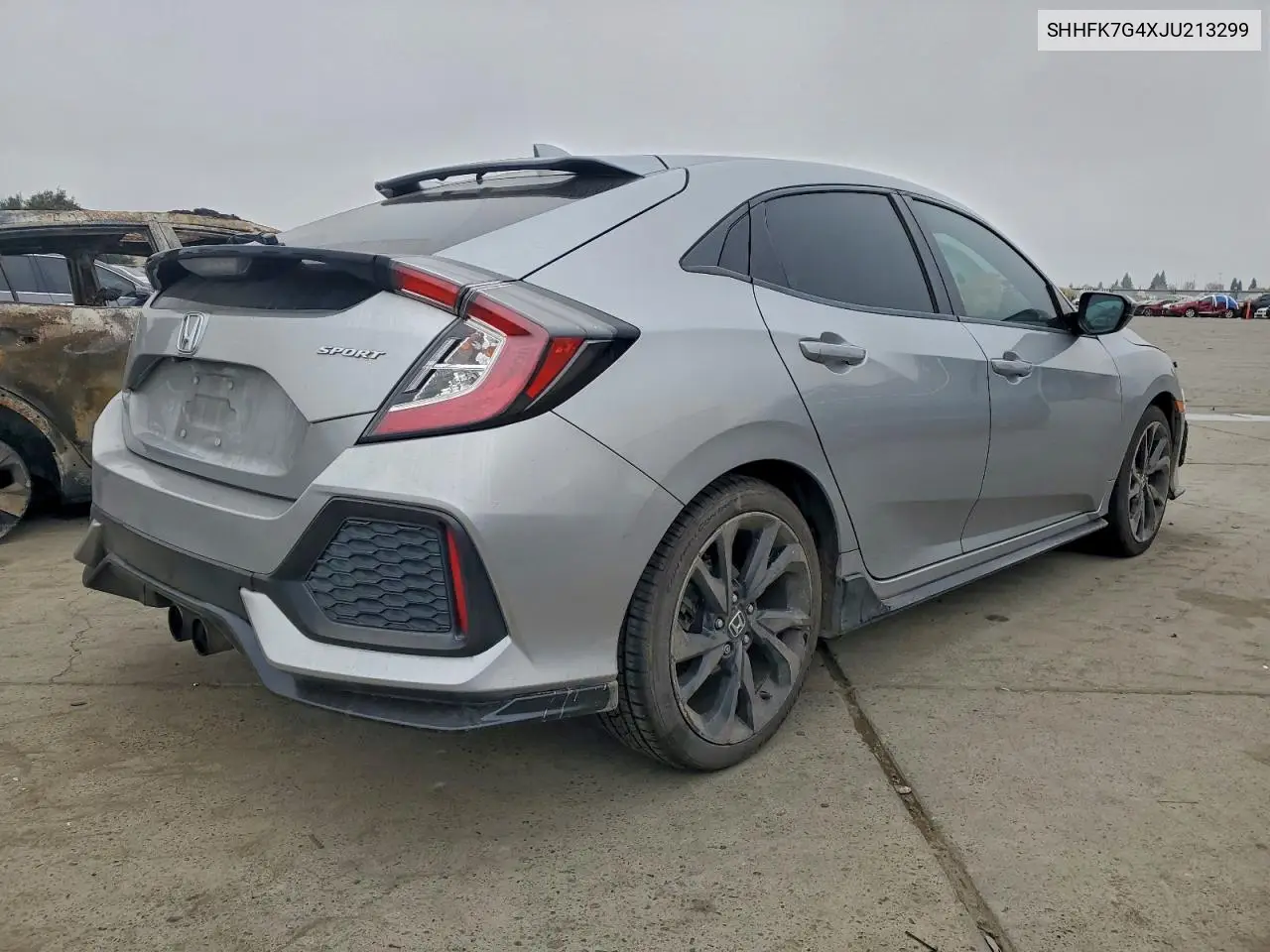 SHHFK7G4XJU213299 2018 Honda Civic Sport