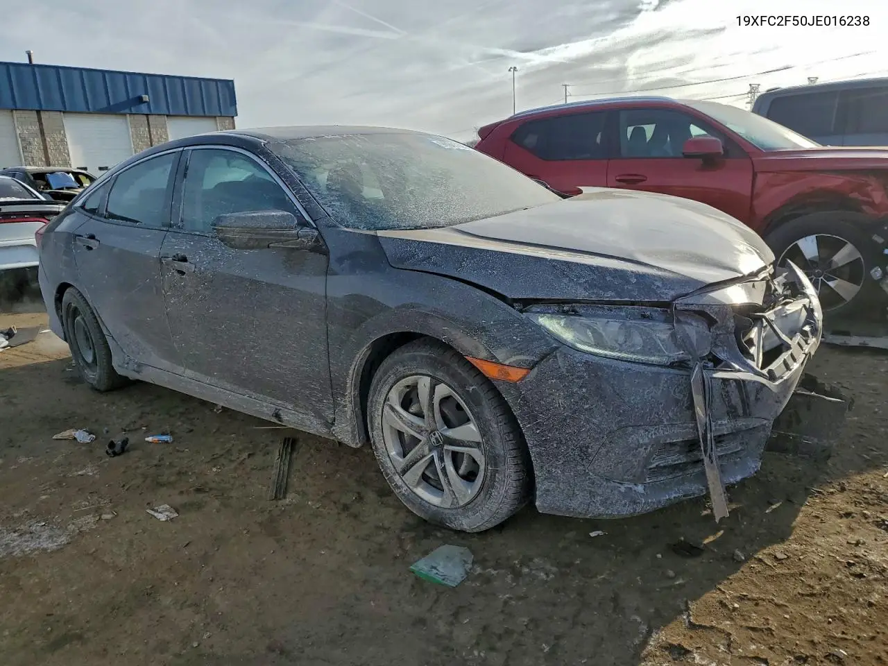 19XFC2F50JE016238 2018 Honda Civic Lx