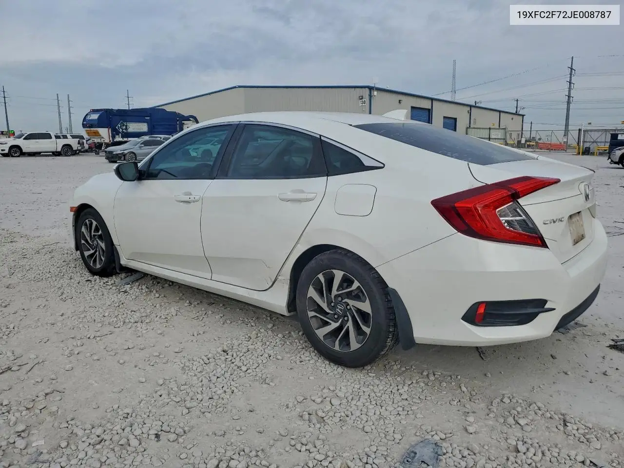 19XFC2F72JE008787 2018 Honda Civic Ex
