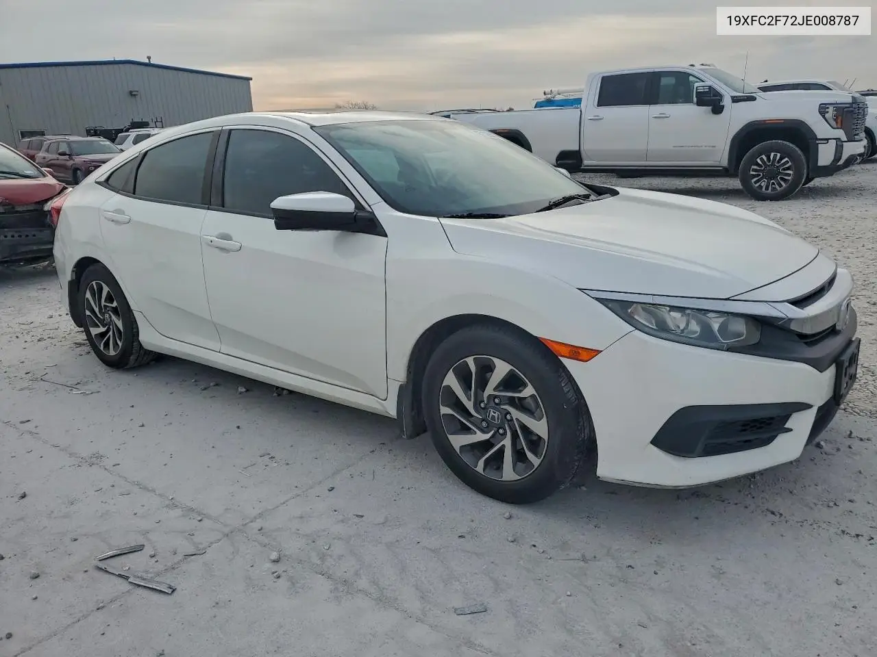 19XFC2F72JE008787 2018 Honda Civic Ex