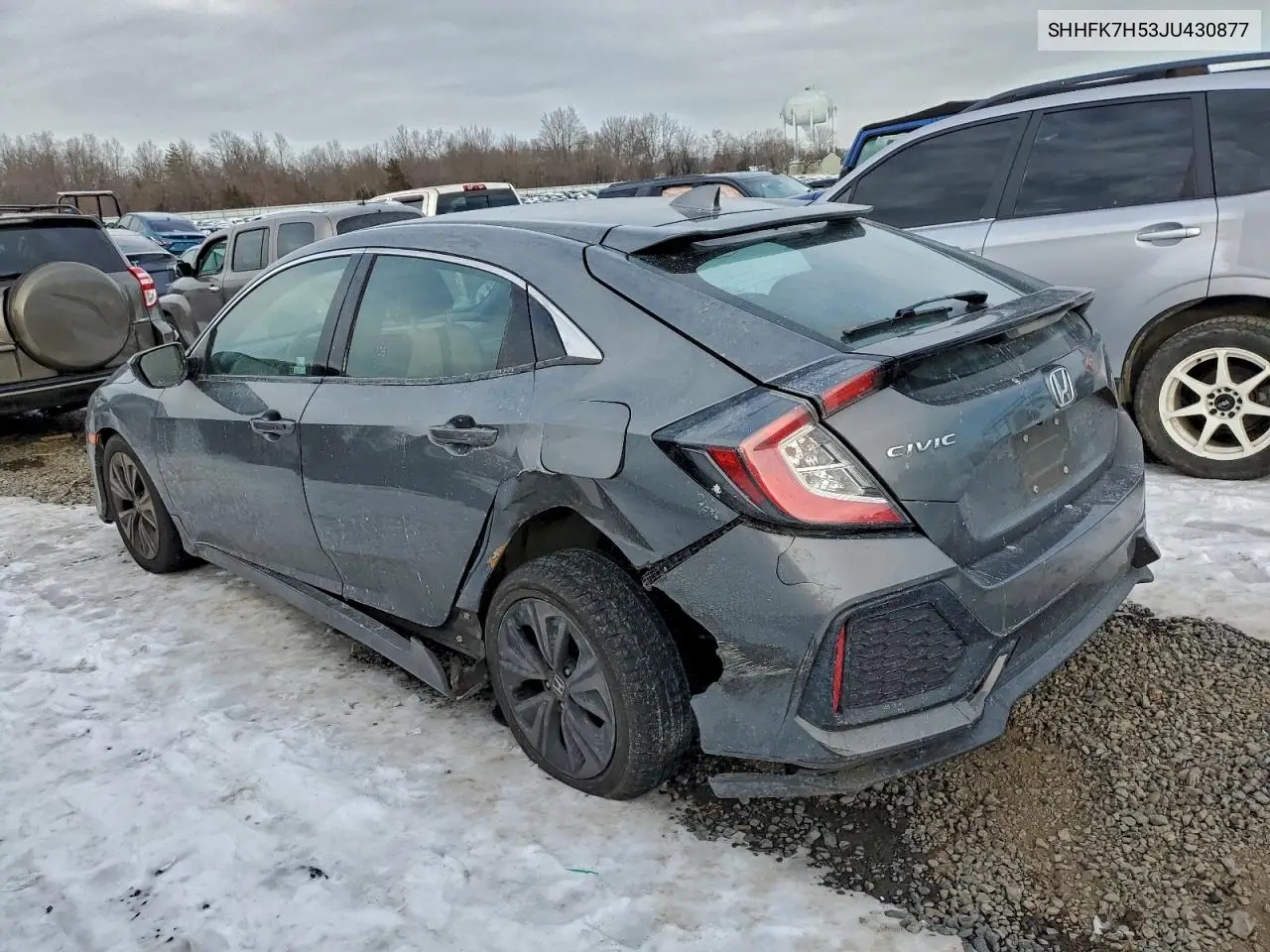 SHHFK7H53JU430877 2018 Honda Civic Ex
