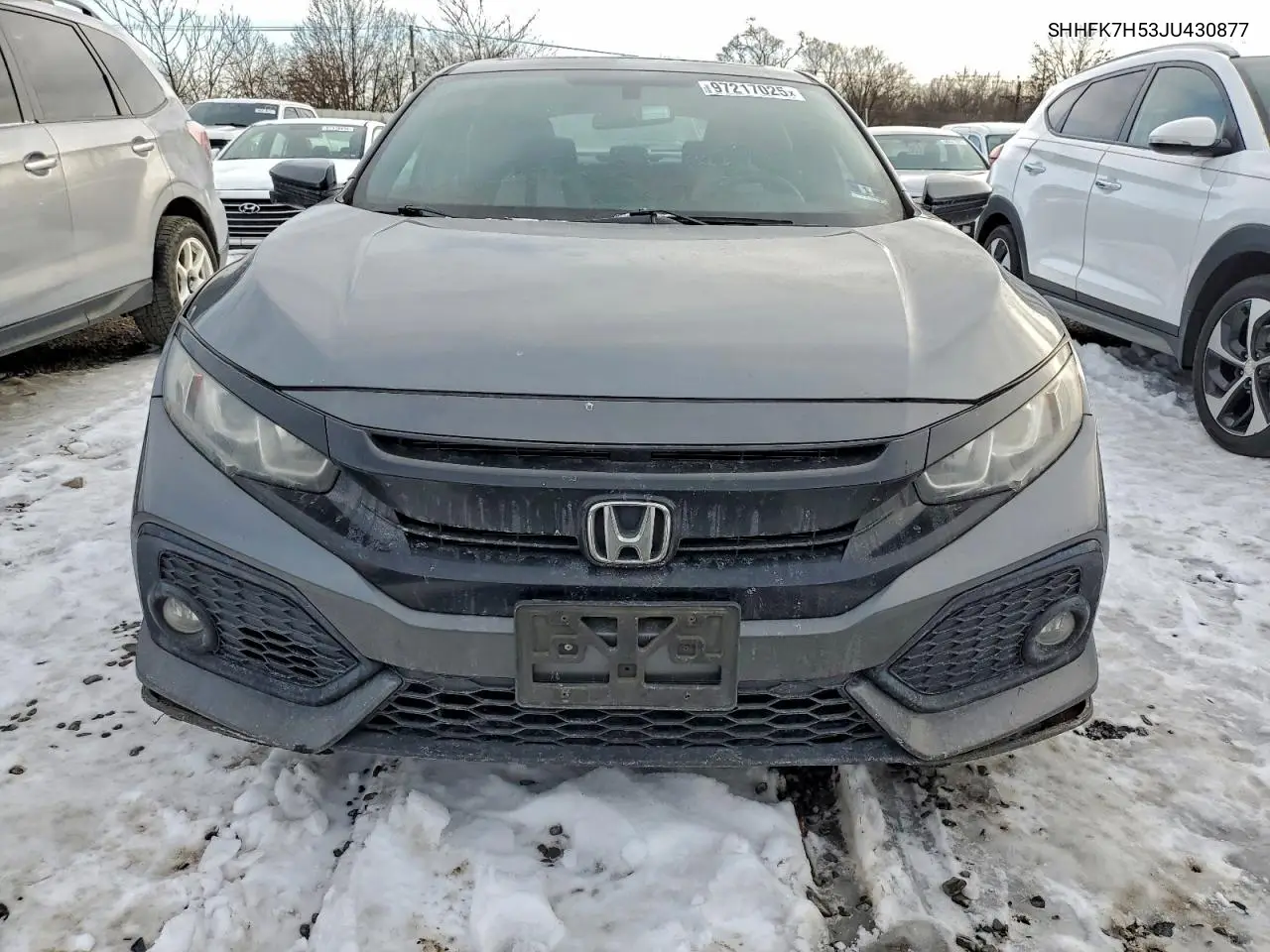 SHHFK7H53JU430877 2018 Honda Civic Ex