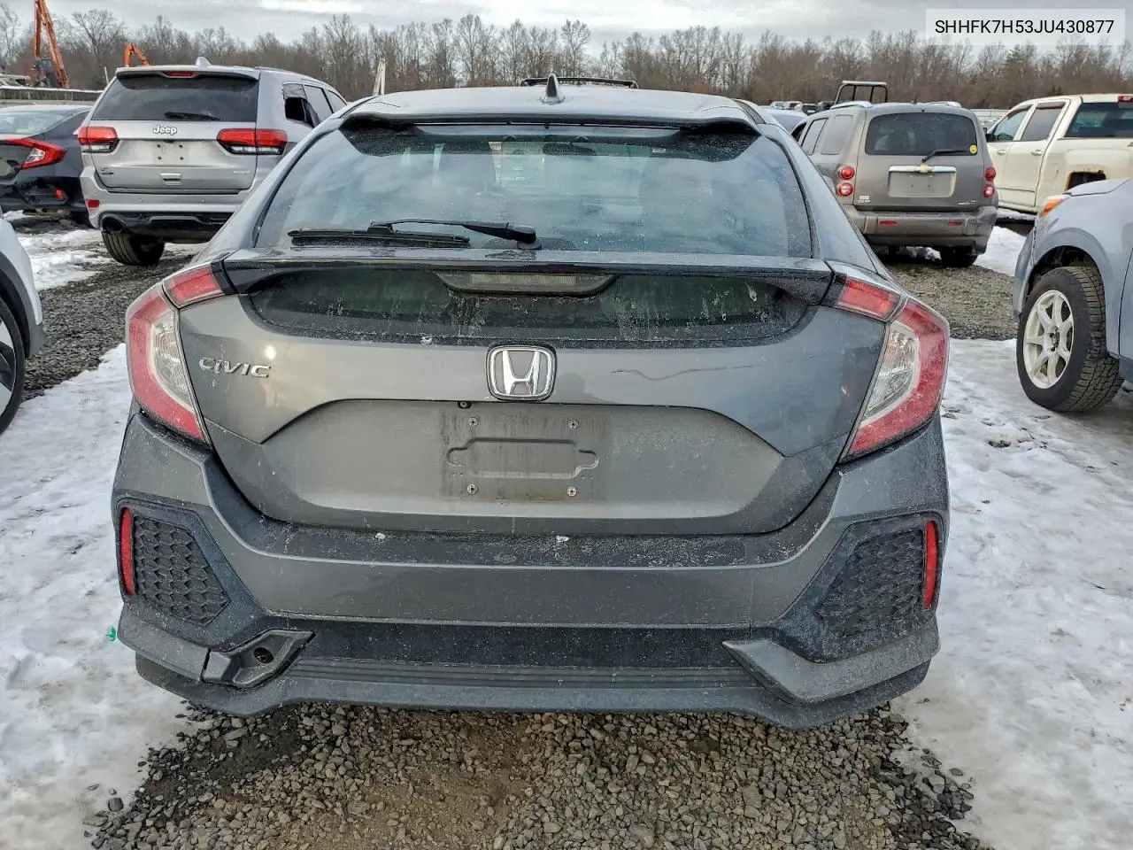 SHHFK7H53JU430877 2018 Honda Civic Ex