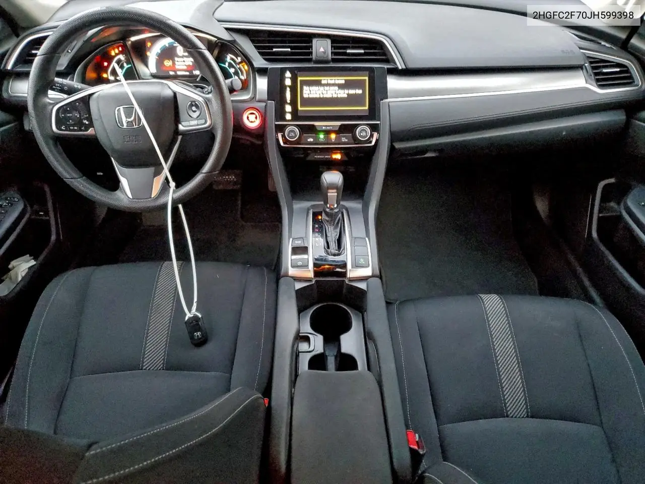 2HGFC2F70JH599398 2018 Honda Civic Ex
