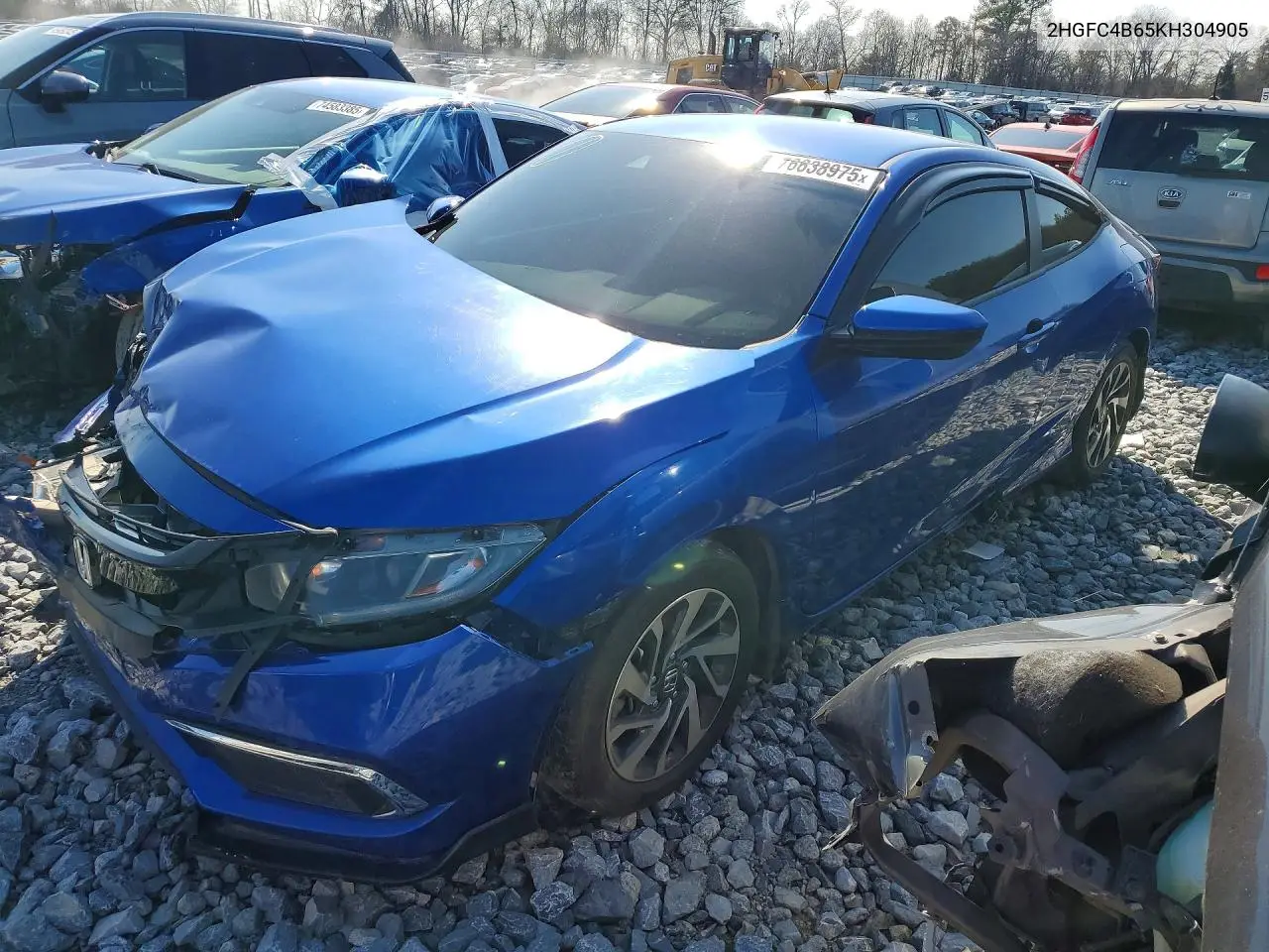 2HGFC4B65KH304905 2019 Honda Civic Lx