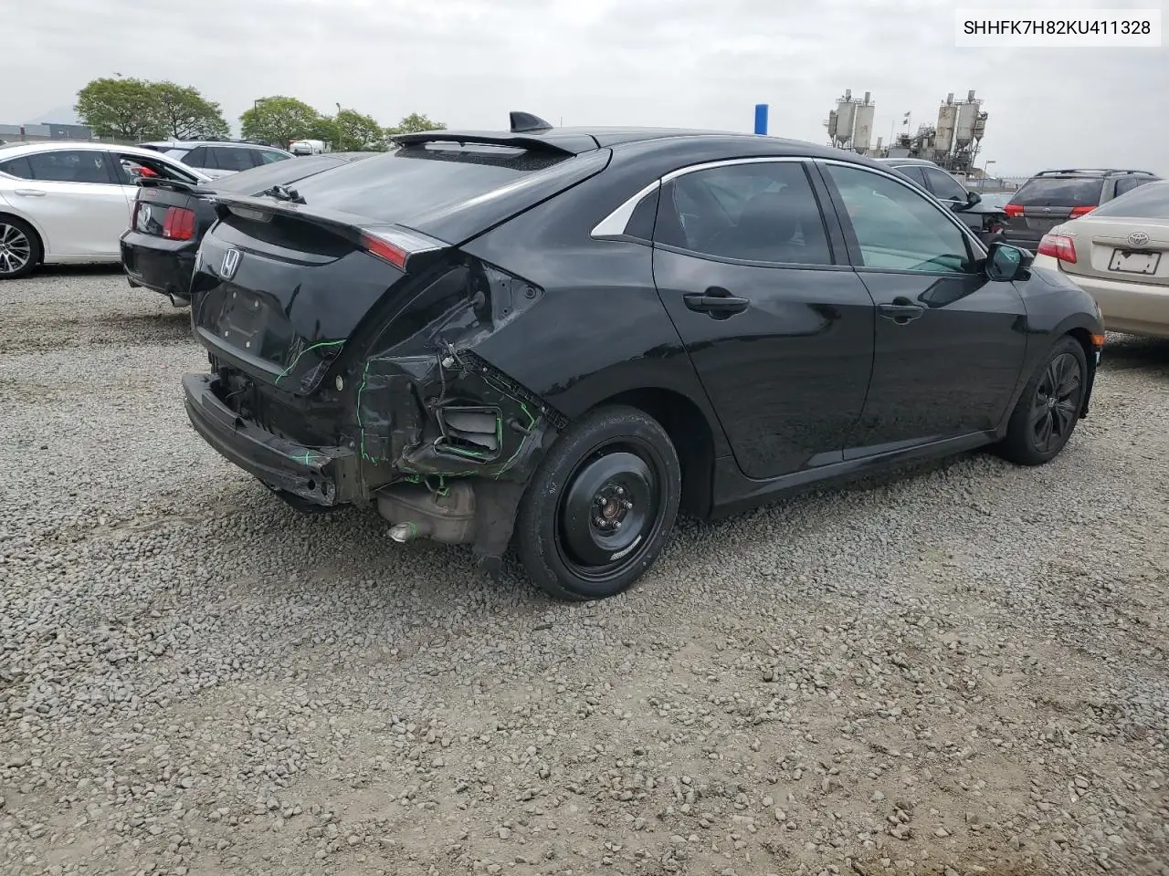 SHHFK7H82KU411328 2019 Honda Civic Exl