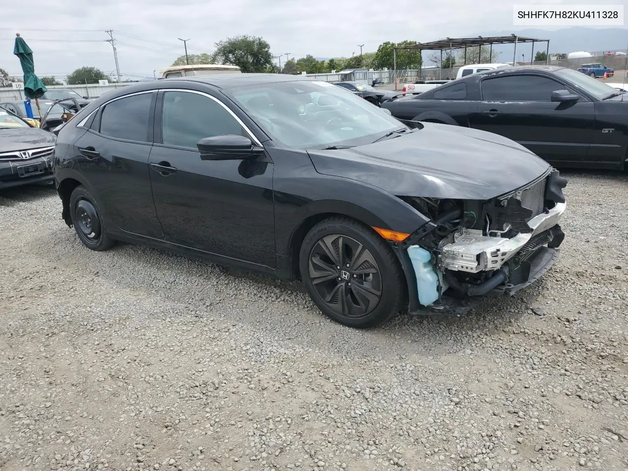 SHHFK7H82KU411328 2019 Honda Civic Exl