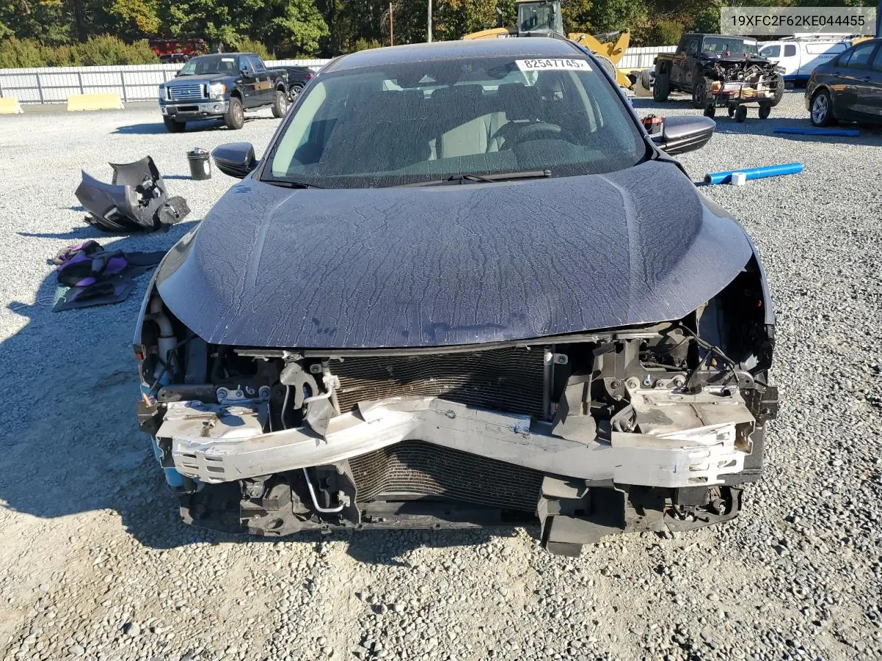 19XFC2F62KE044455 2019 Honda Civic Lx