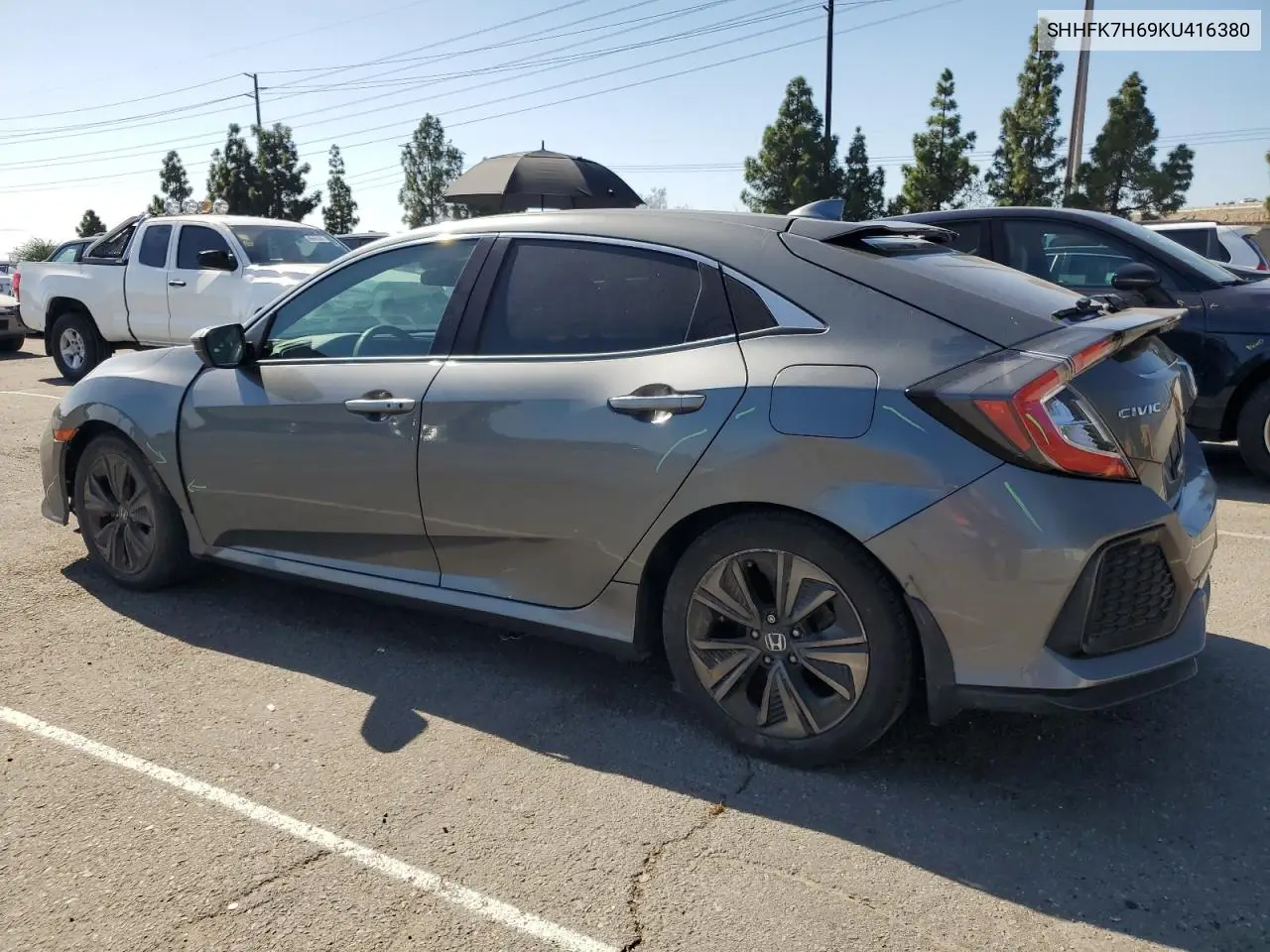 SHHFK7H69KU416380 2019 Honda Civic Ex