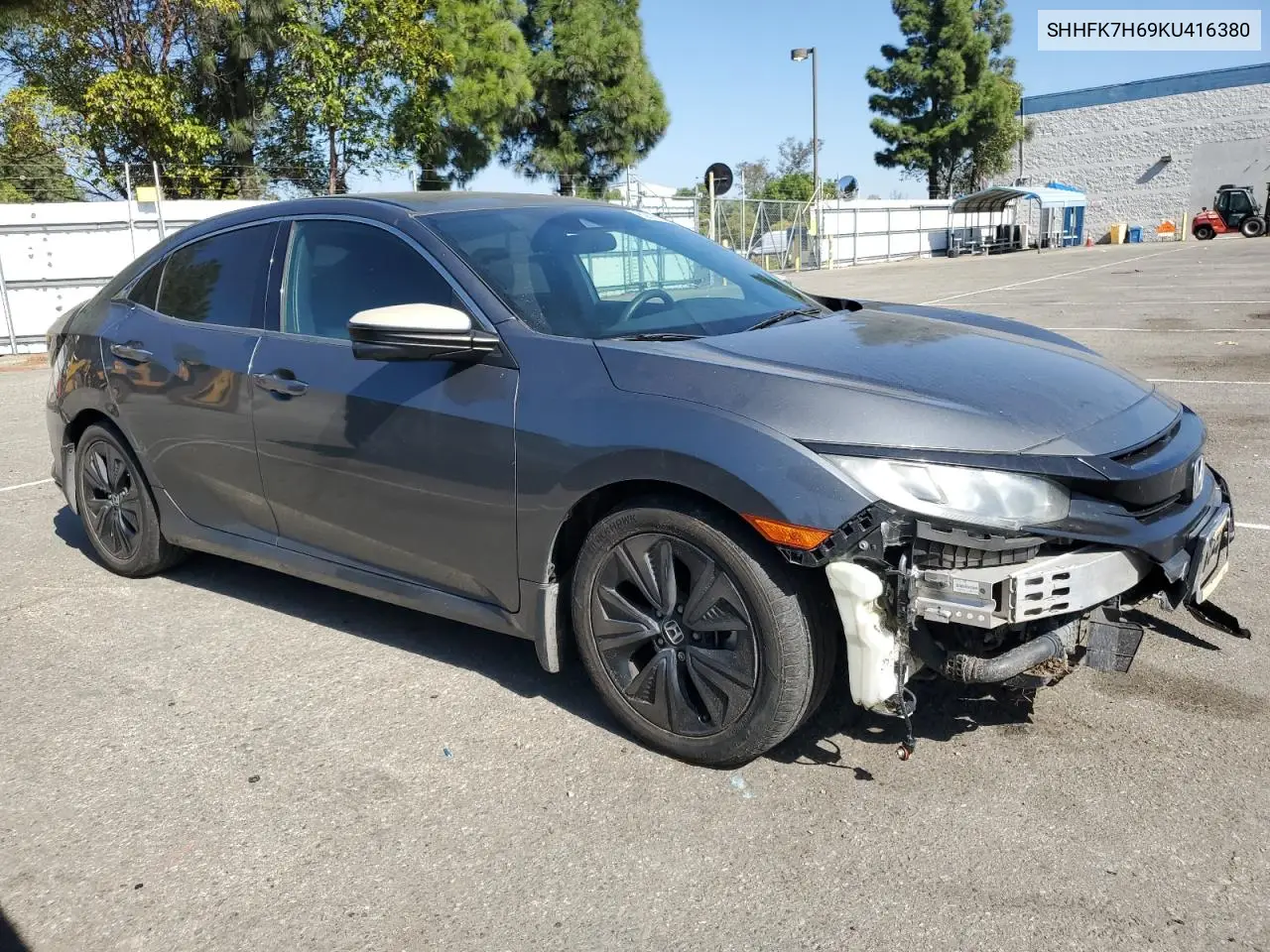 SHHFK7H69KU416380 2019 Honda Civic Ex