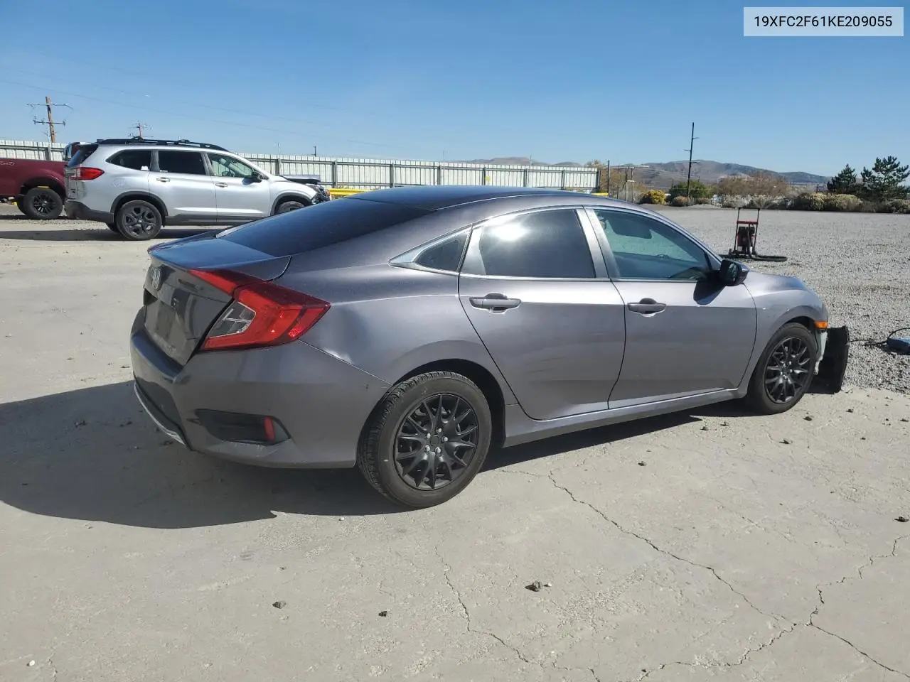19XFC2F61KE209055 2019 Honda Civic Lx