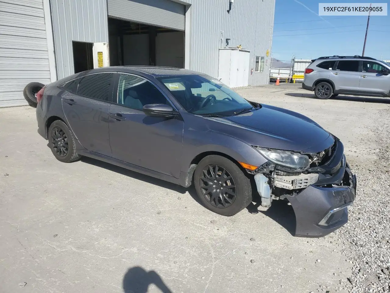 19XFC2F61KE209055 2019 Honda Civic Lx