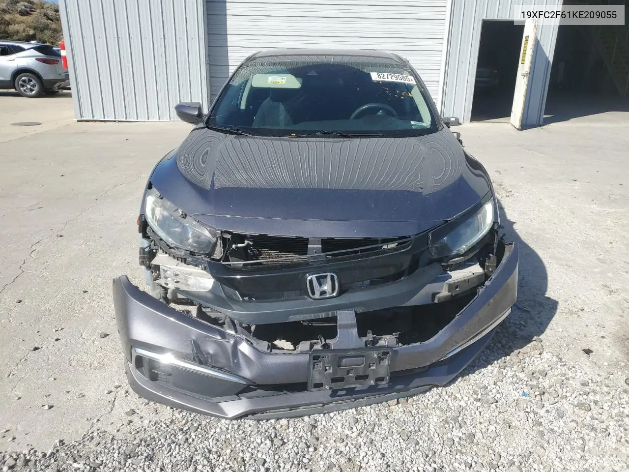 19XFC2F61KE209055 2019 Honda Civic Lx