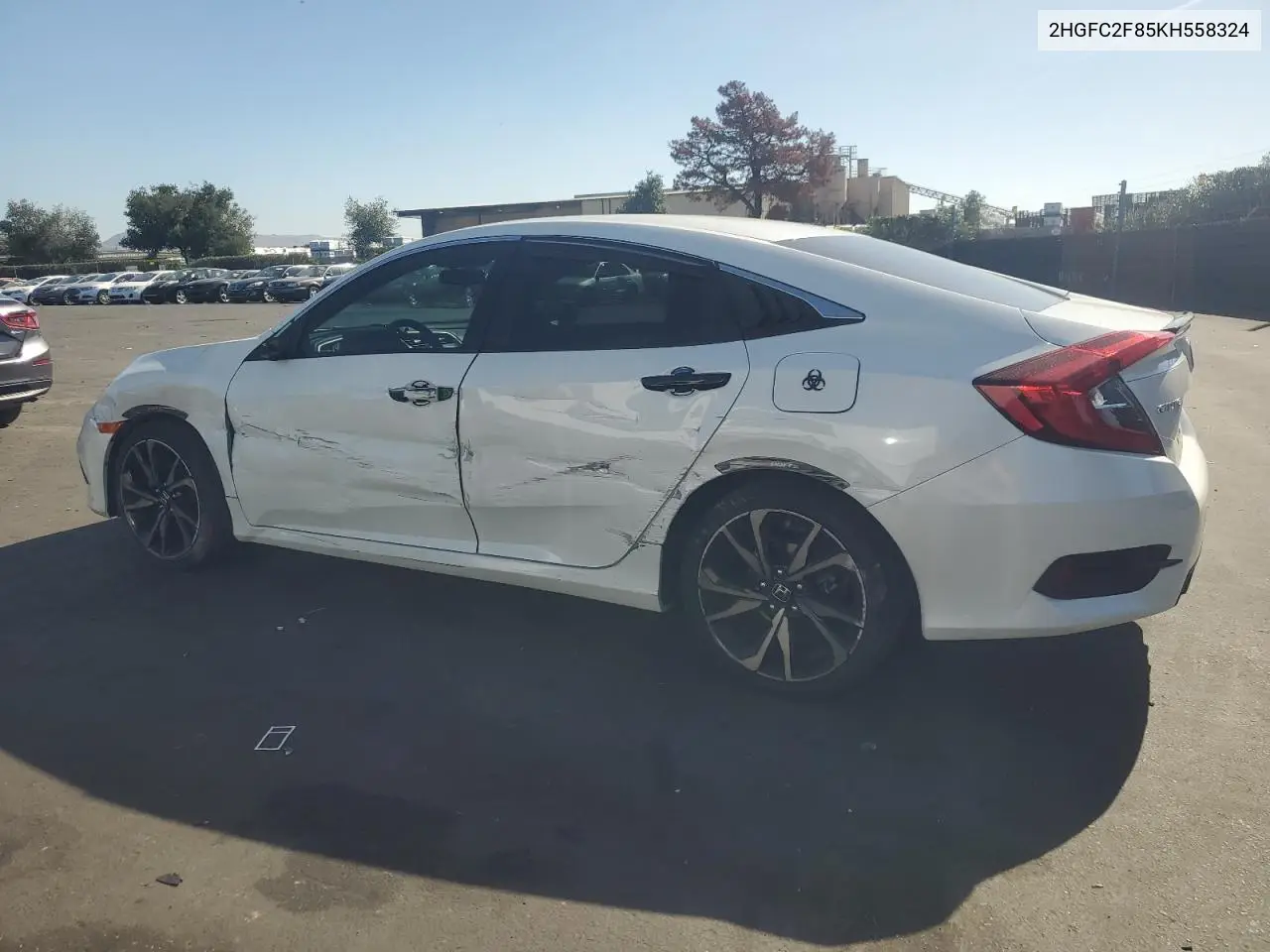 2HGFC2F85KH558324 2019 Honda Civic Sport