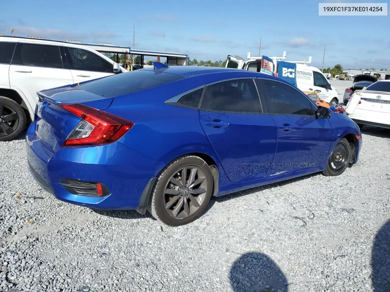 19XFC1F37KE014254 2019 Honda Civic Ex