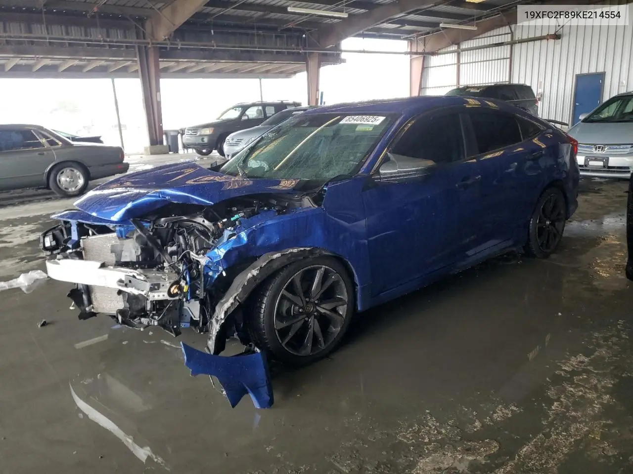 19XFC2F89KE214554 2019 Honda Civic Sport