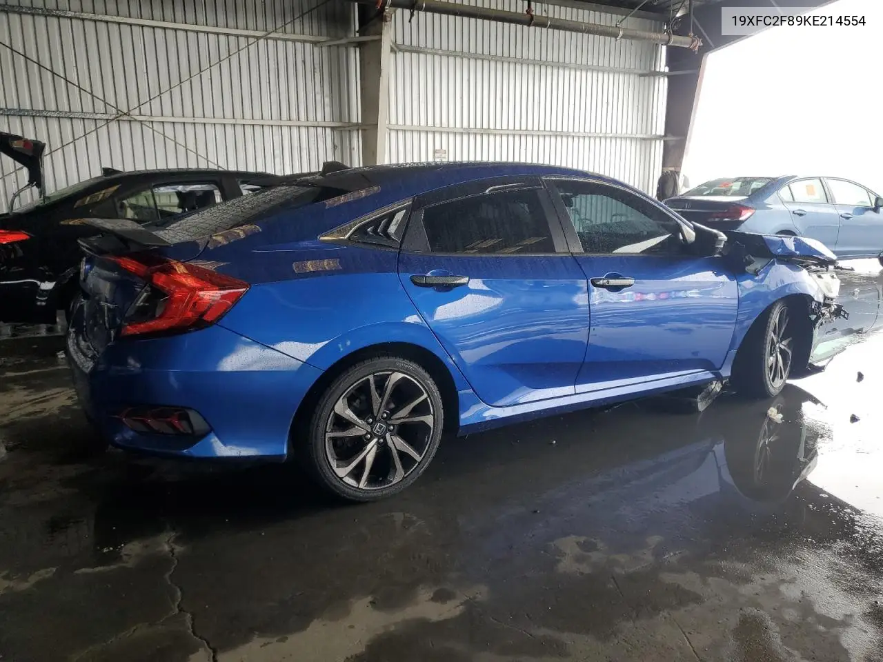 19XFC2F89KE214554 2019 Honda Civic Sport