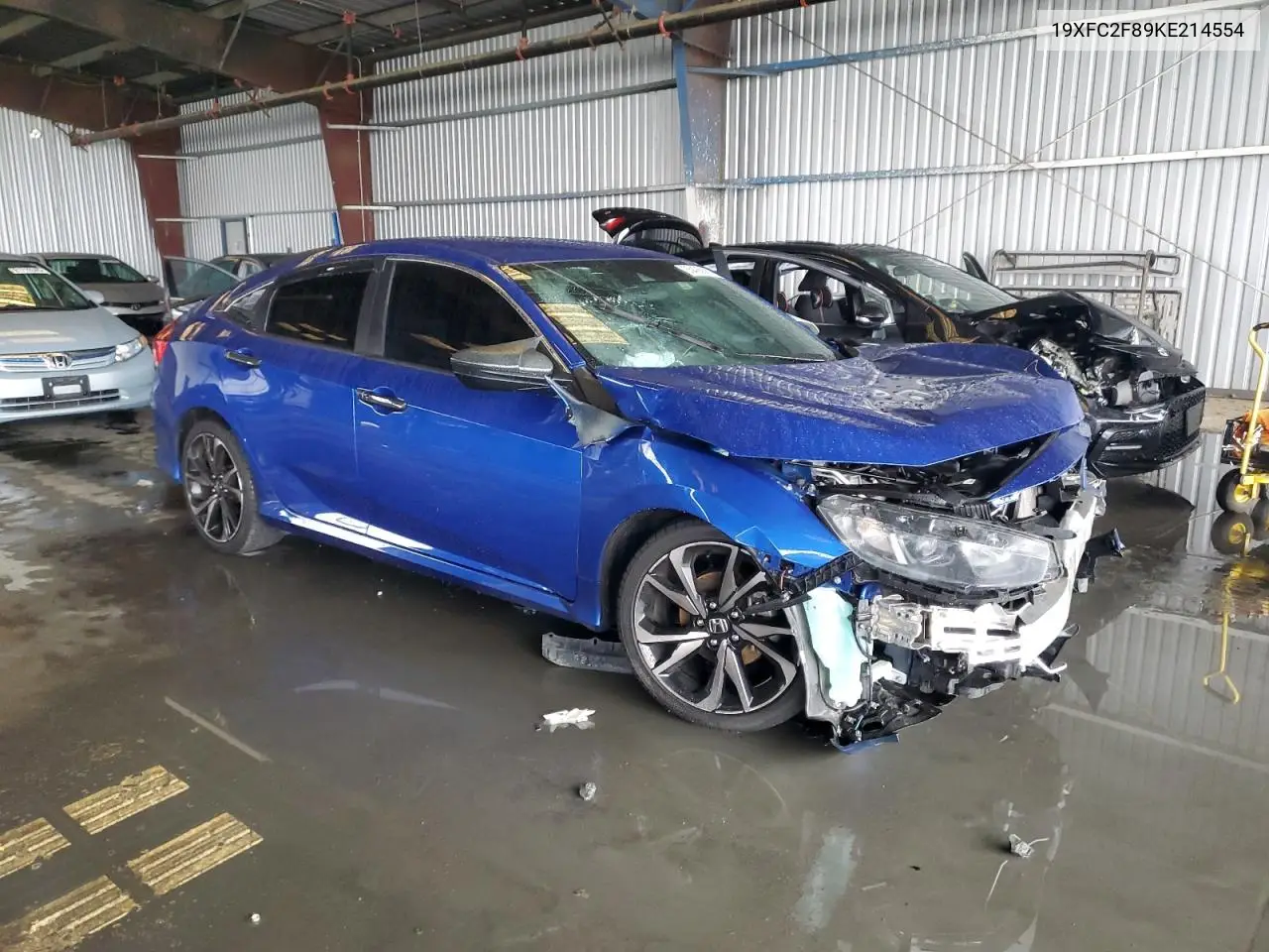 19XFC2F89KE214554 2019 Honda Civic Sport