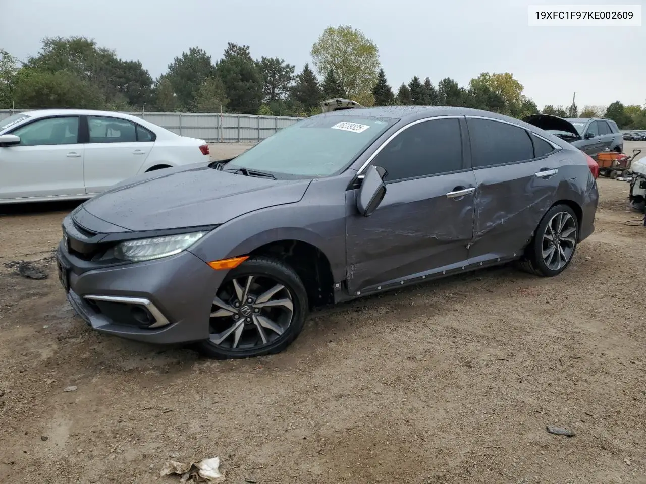 19XFC1F97KE002609 2019 Honda Civic Touring