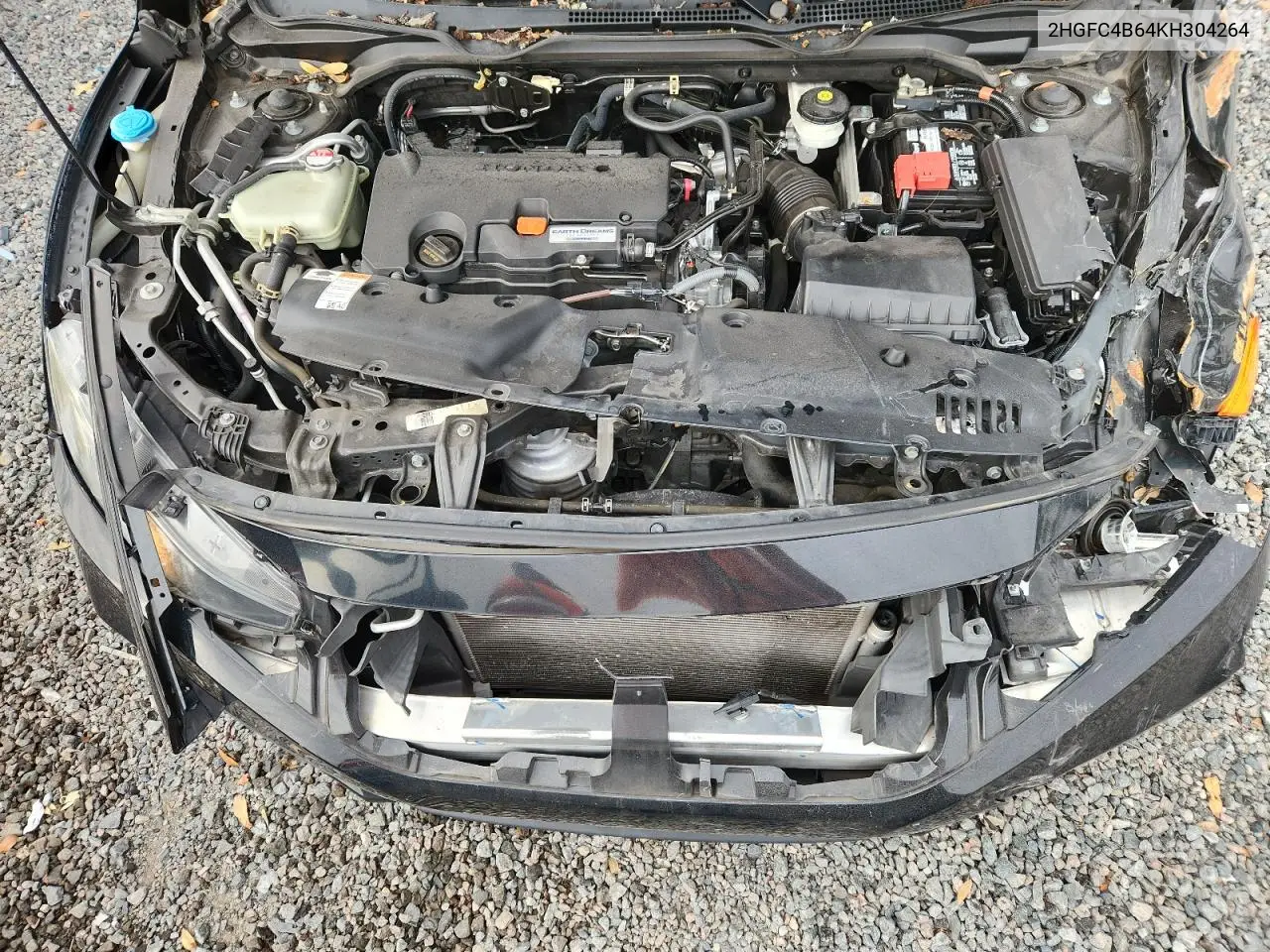2HGFC4B64KH304264 2019 Honda Civic Lx