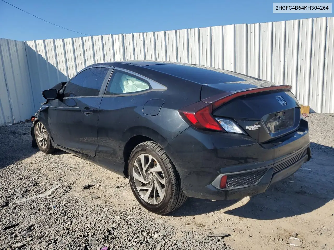 2HGFC4B64KH304264 2019 Honda Civic Lx