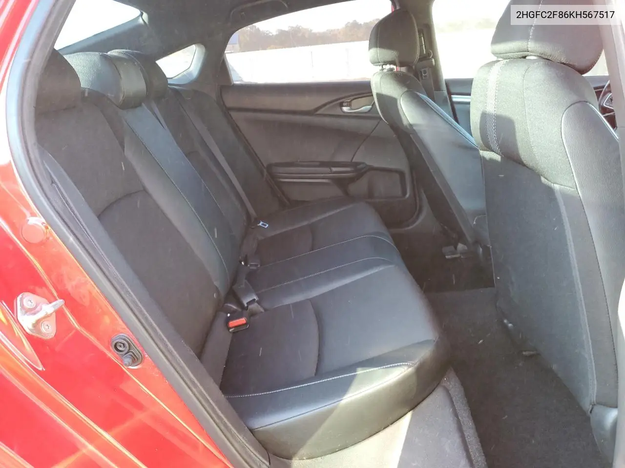 2HGFC2F86KH567517 2019 Honda Civic Sport