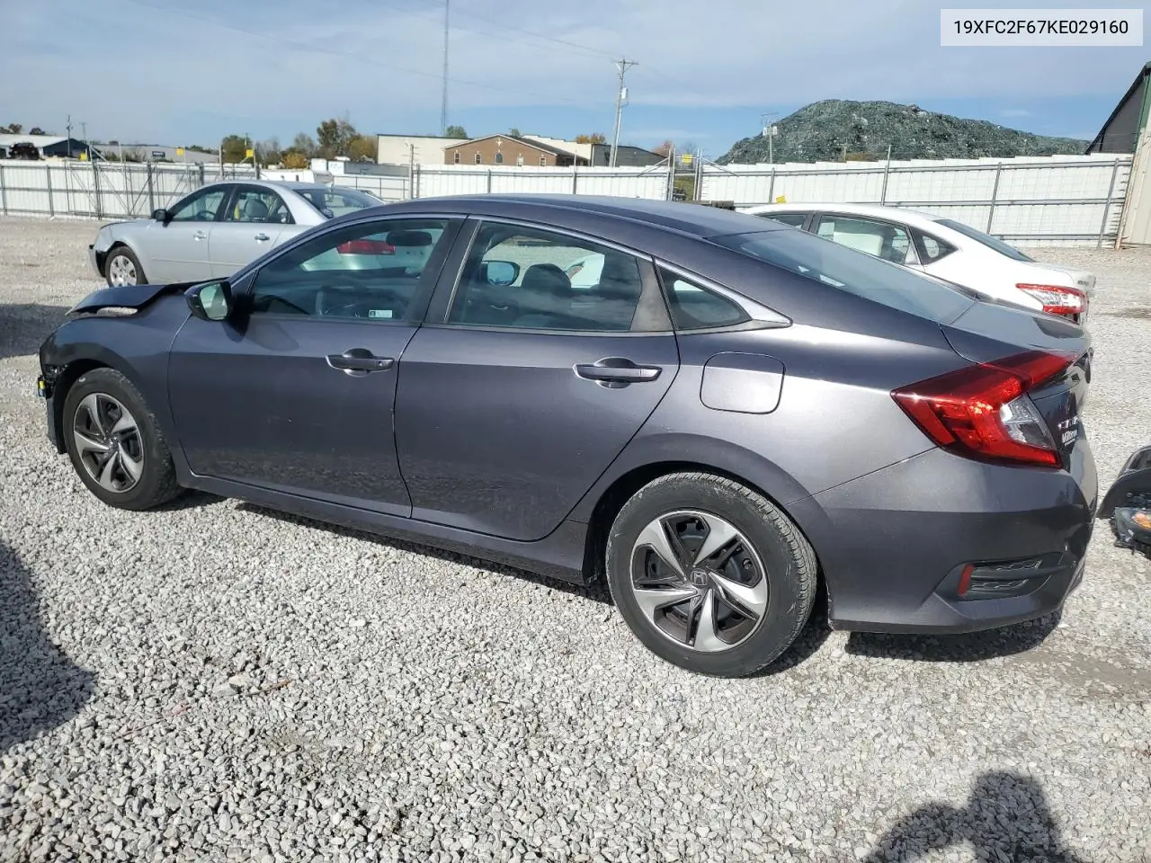 19XFC2F67KE029160 2019 Honda Civic Lx