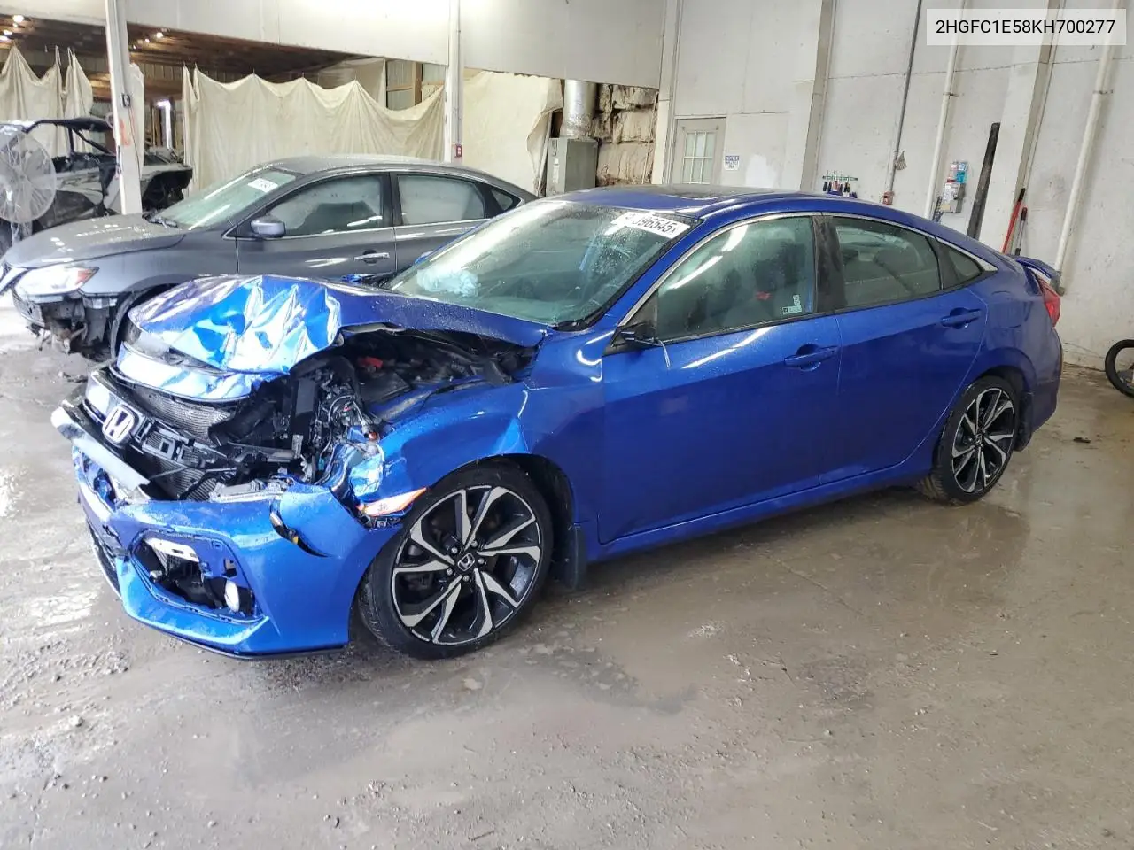 2HGFC1E58KH700277 2019 Honda Civic Si