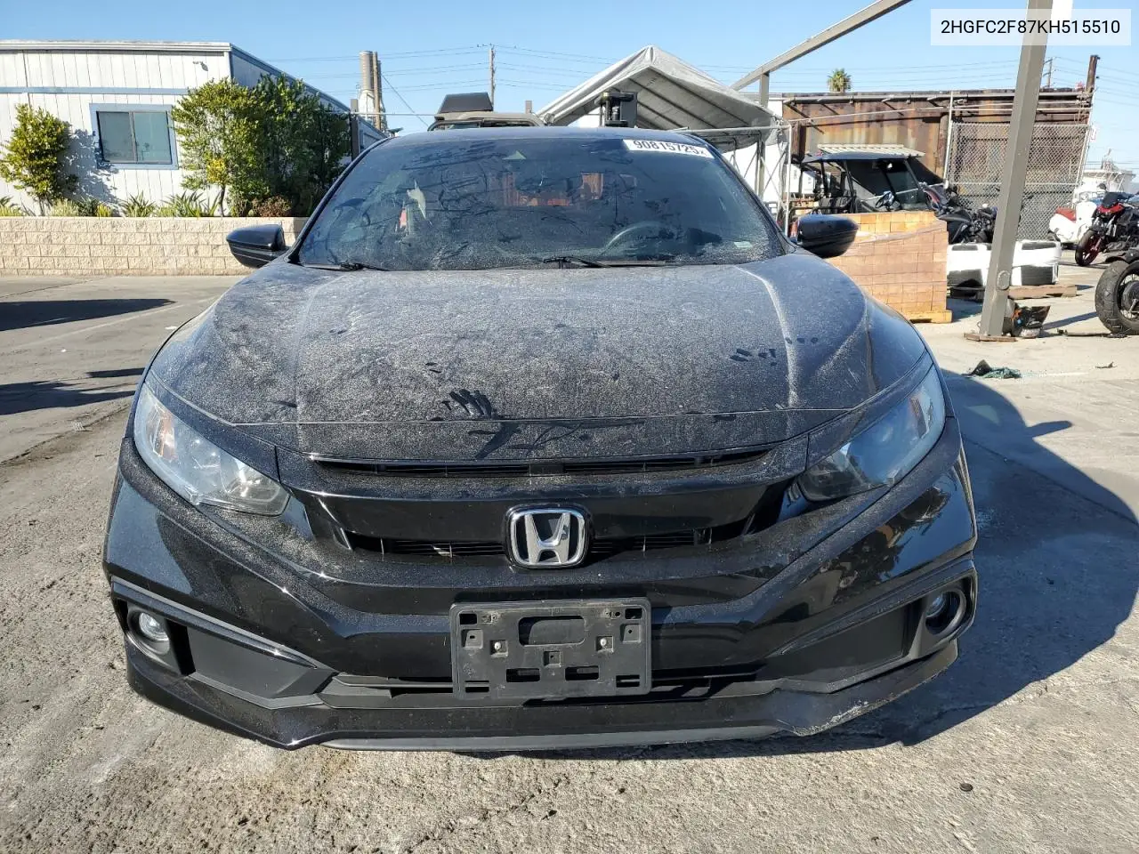 2HGFC2F87KH515510 2019 Honda Civic Sport