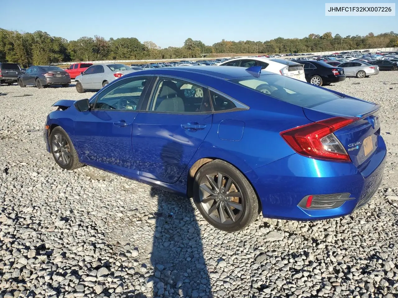 JHMFC1F32KX007226 2019 Honda Civic Ex