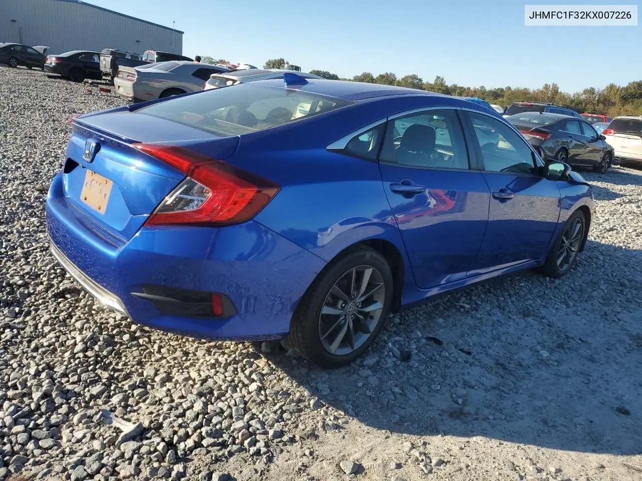 JHMFC1F32KX007226 2019 Honda Civic Ex