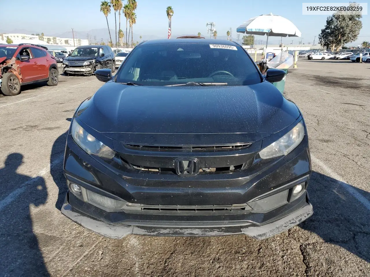 19XFC2E82KE003259 2019 Honda Civic Sport
