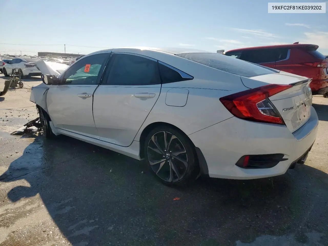 19XFC2F81KE039202 2019 Honda Civic Sport