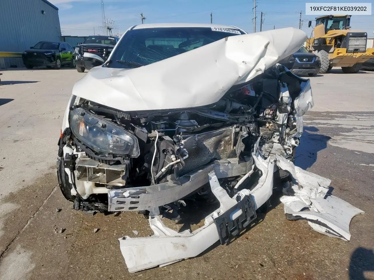 19XFC2F81KE039202 2019 Honda Civic Sport