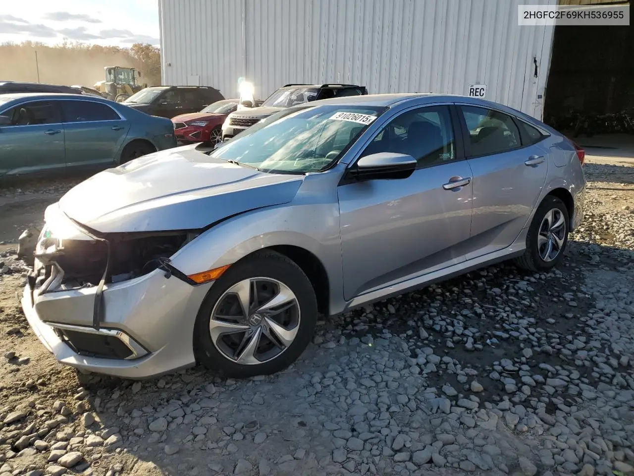 2HGFC2F69KH536955 2019 Honda Civic Lx