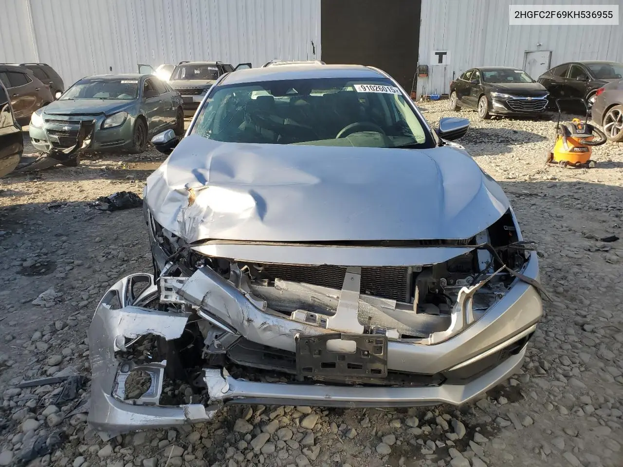 2HGFC2F69KH536955 2019 Honda Civic Lx