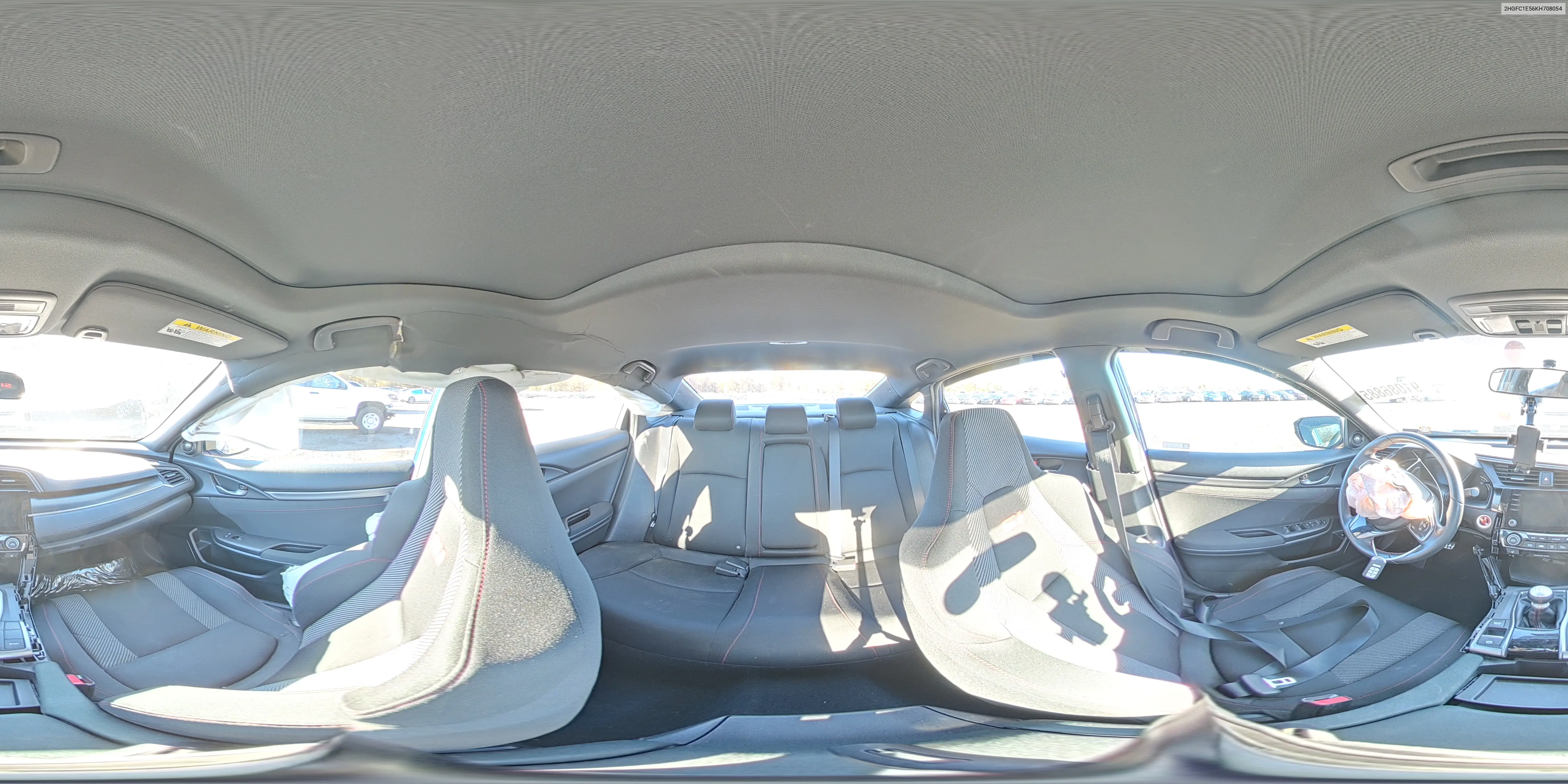 2HGFC1E56KH708054 2019 Honda Civic Si