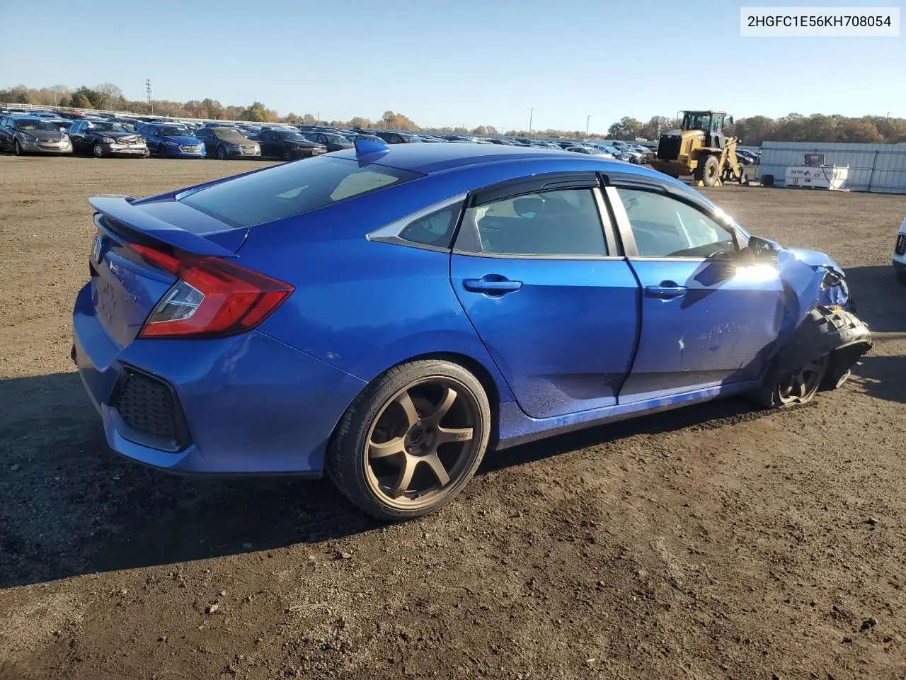 2HGFC1E56KH708054 2019 Honda Civic Si