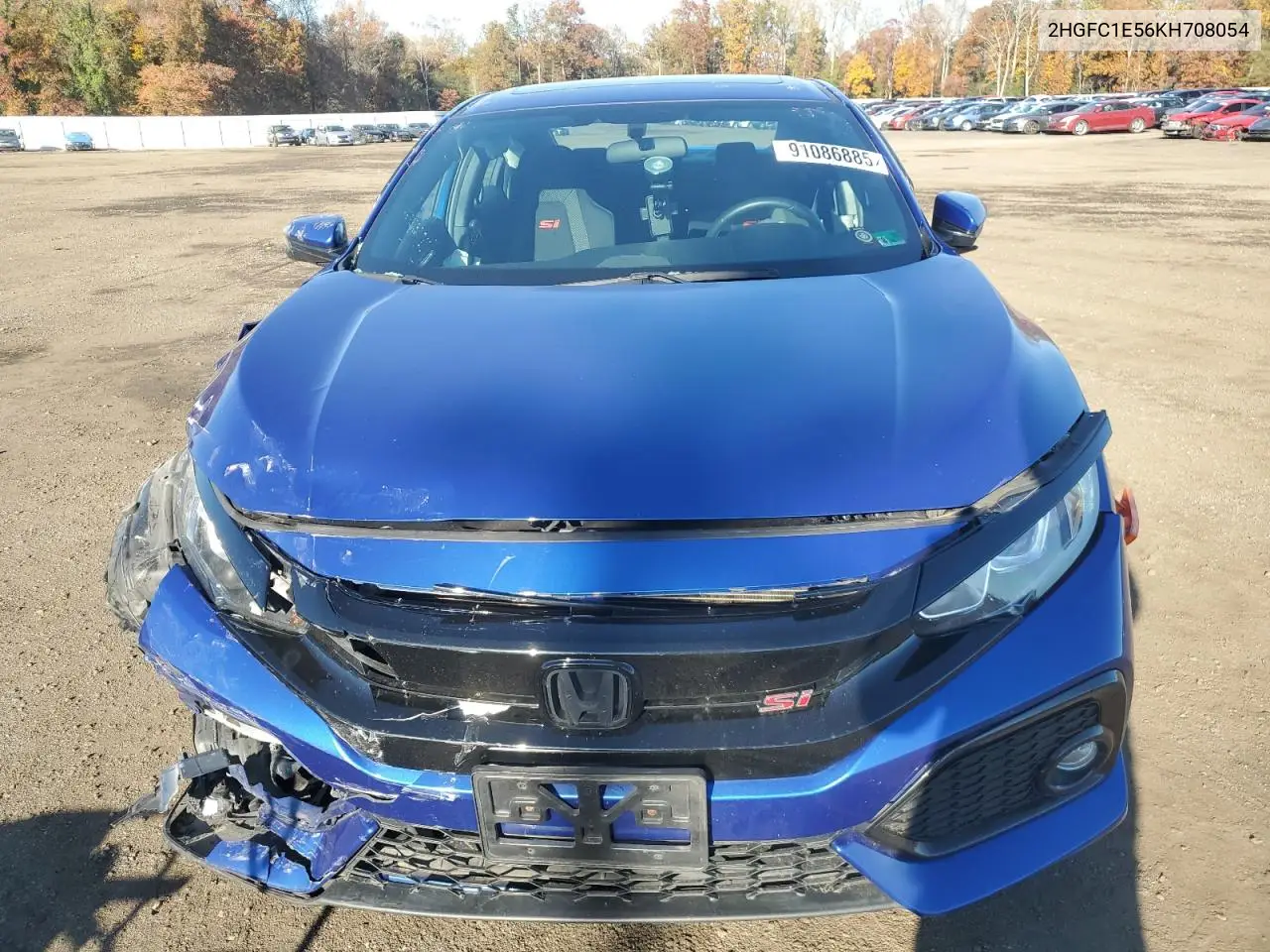 2HGFC1E56KH708054 2019 Honda Civic Si