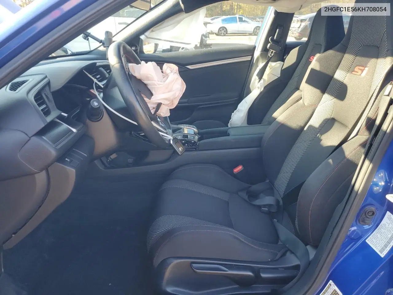 2HGFC1E56KH708054 2019 Honda Civic Si