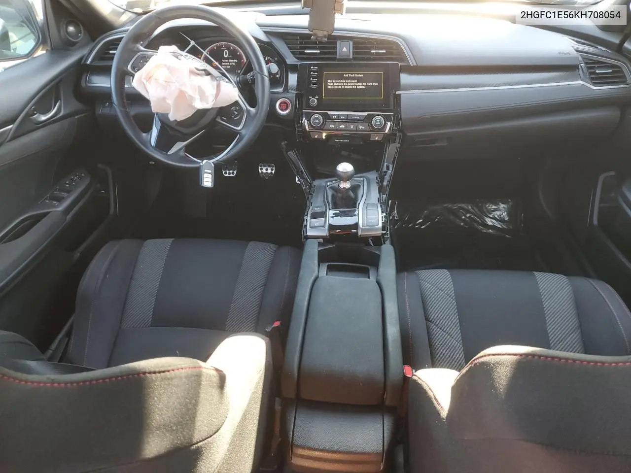 2HGFC1E56KH708054 2019 Honda Civic Si