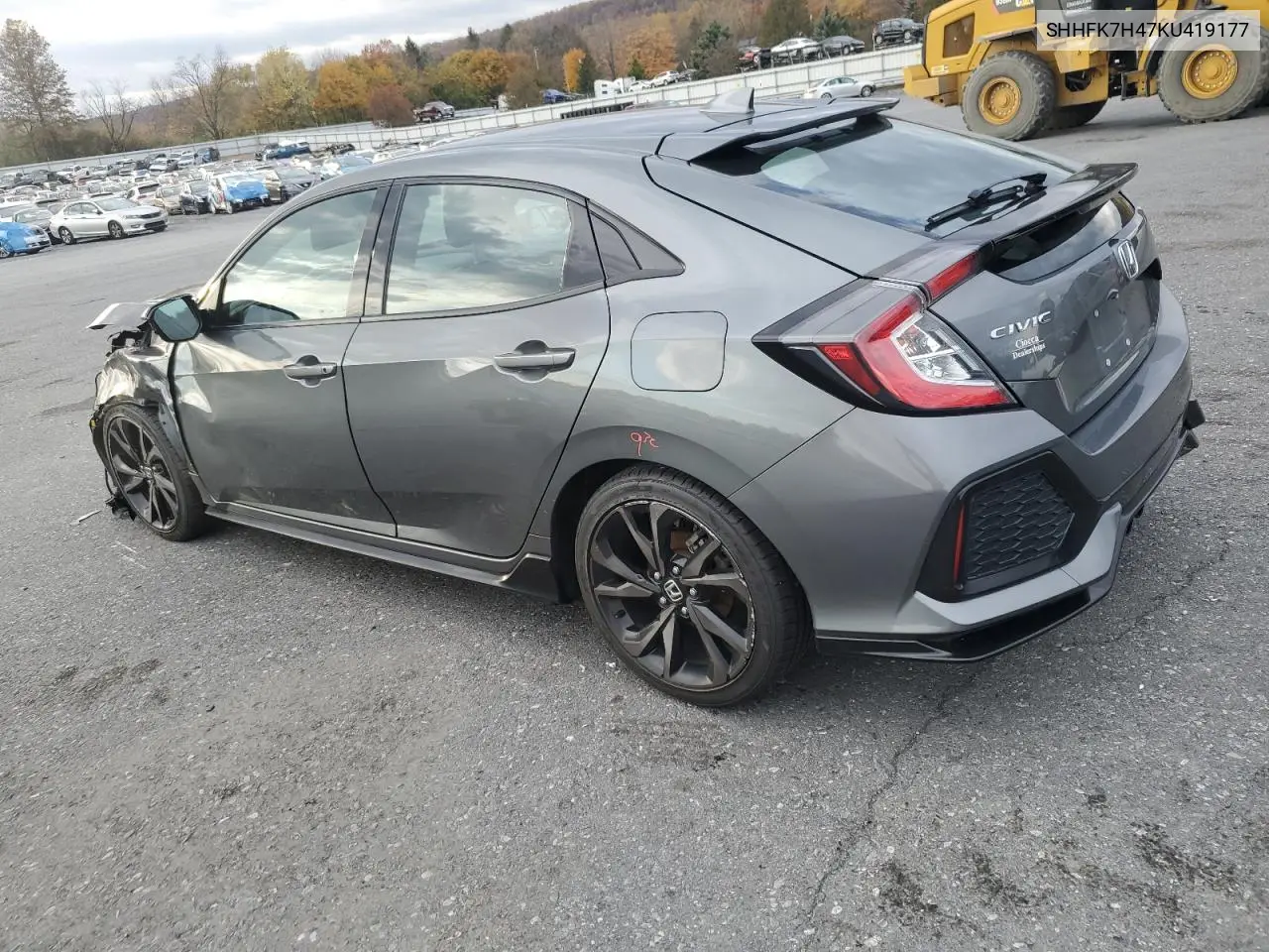 SHHFK7H47KU419177 2019 Honda Civic Sport