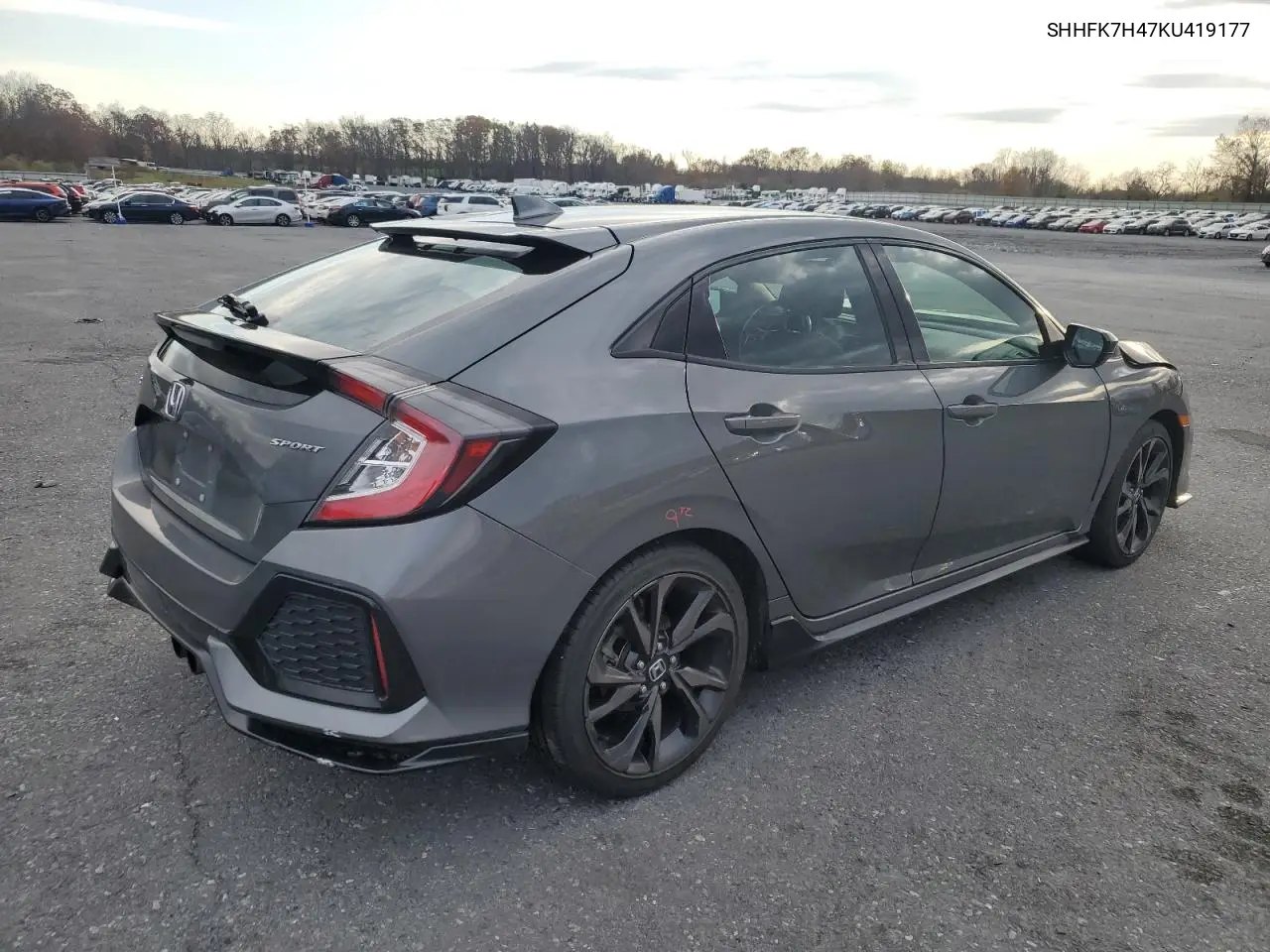 SHHFK7H47KU419177 2019 Honda Civic Sport