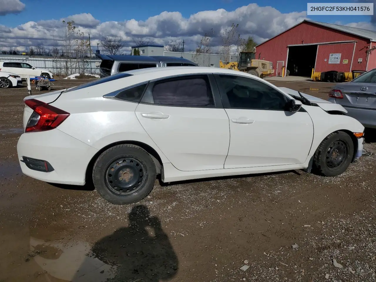 2HGFC2F53KH041576 2019 Honda Civic Lx