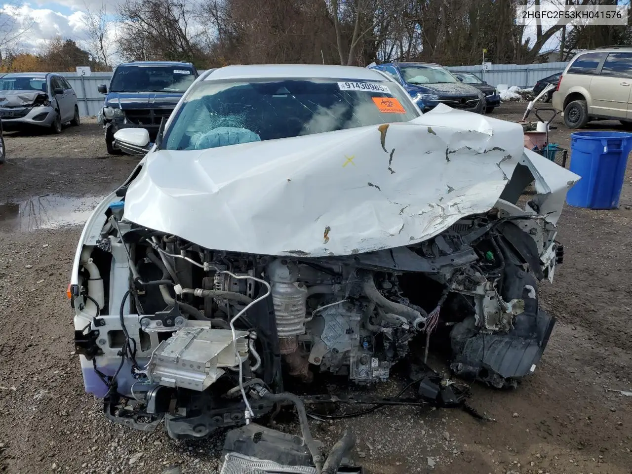 2HGFC2F53KH041576 2019 Honda Civic Lx